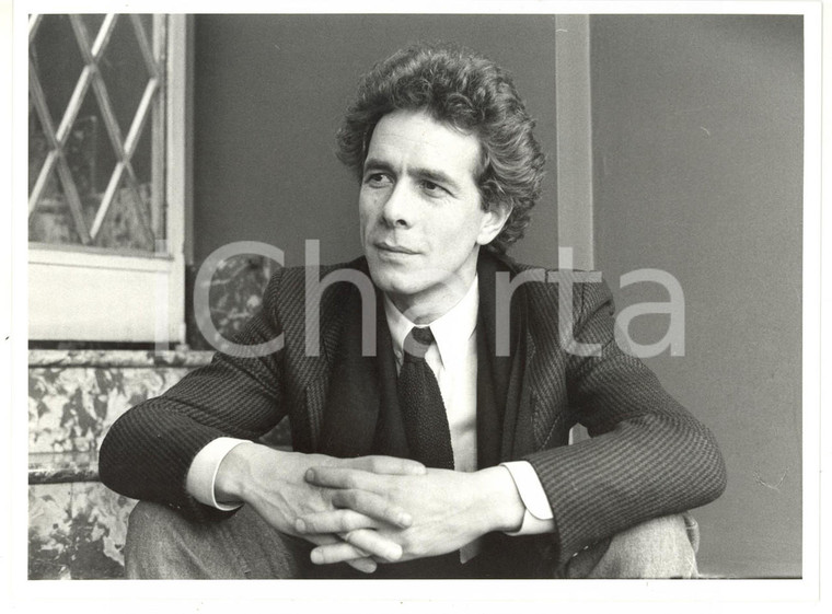  1985 ca CINEMA Ritratto del regista Gabriele LAVIA *Foto VINTAGE 24x18 cm 