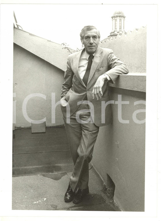  1985 ca ITALIA Ritratto dello psicologo Paul WATZLAWICK - Foto 18x24 cm 