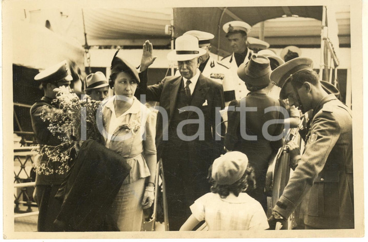 1938 GENOVA Arrivo sir Robert BADEN-POWELL fondatore SCOUT - Foto