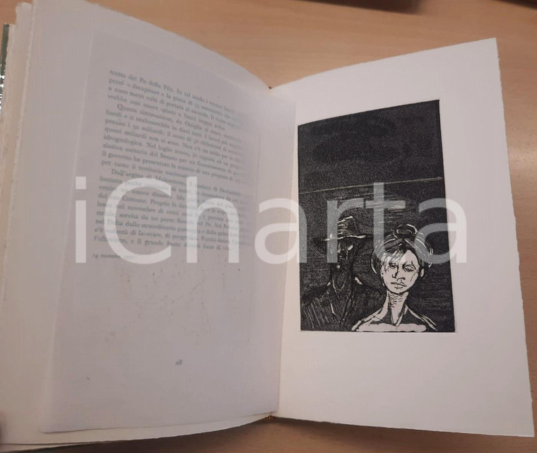 1986 Mario PASSI Il fiume e la terra - Incisioni Giuseppe MOTTI *Ed. CAMPI