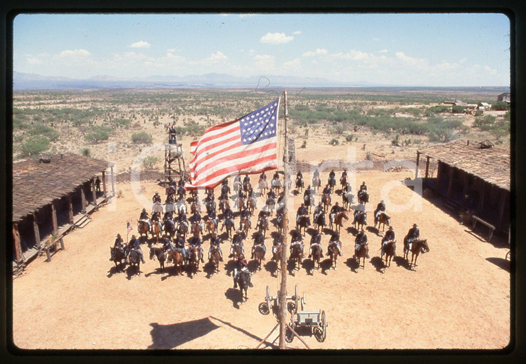 35mm vintage slide* 1997 BUFFALO SOLDIERS Scena del film di Charles HAID (3)