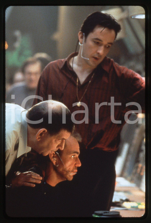 35mm vintage slide* 1999 PUSHING TIN John CUSACK Billy Bob THORNTON nel film (1)