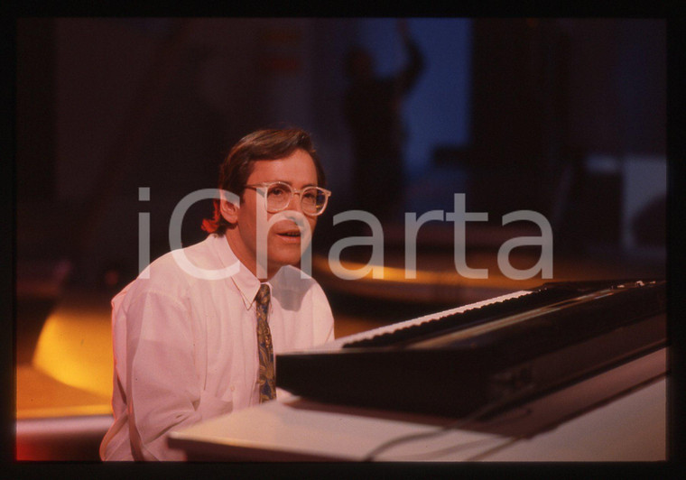 35mm vintage slide* 1985ca MUSICA Stephen SCHLAKS Ritratto del musicista (23)