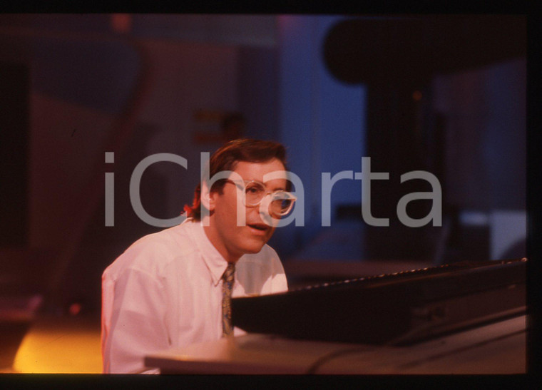 35mm vintage slide* 1985ca MUSICA Stephen SCHLAKS Ritratto del musicista (21)
