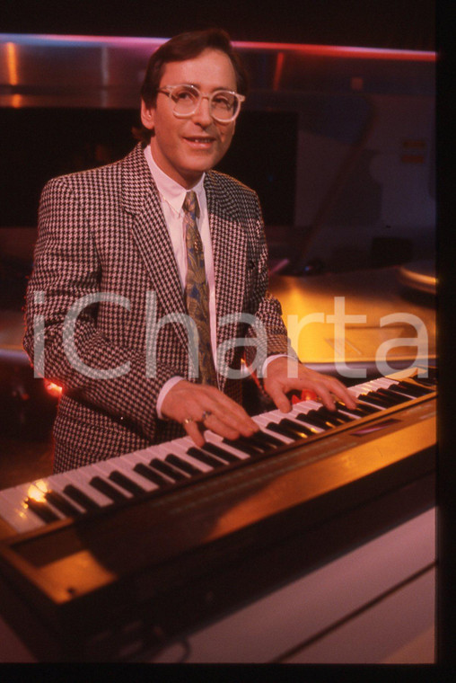 35mm vintage slide* 1985ca MUSICA Stephen SCHLAKS Ritratto del musicista (9)