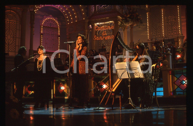 35mm vintage slide* 1993 SANREMO GIOVANI Valeria e Tina NICOLETTA - PAIDEJA (8)