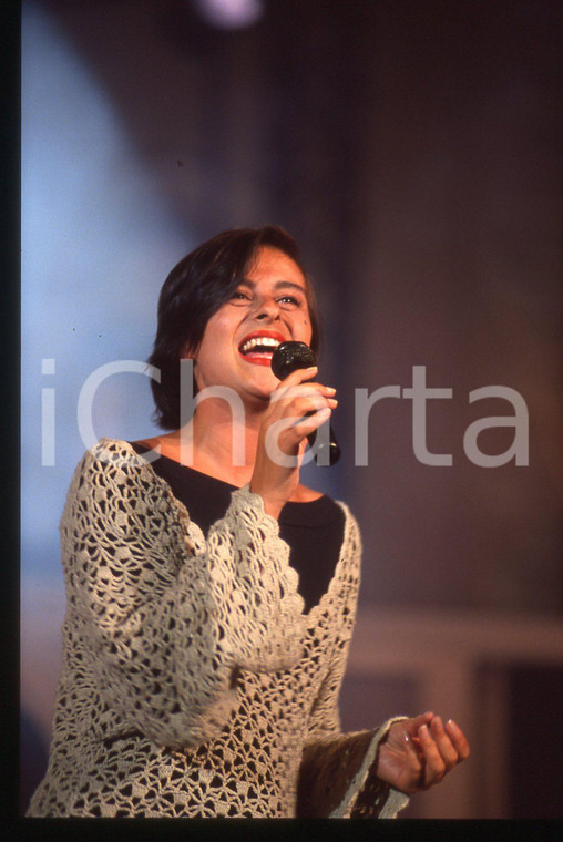 35mm vintage slide* 1997 FESTIVALBAR Lisa STANSFIELD Ritratto della cantante 11