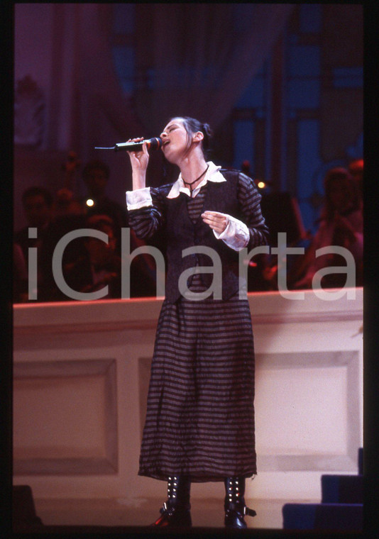 35mm vintage slide* 1993 FESTIVAL ITALIANO Lisa STANSFIELD Ritratto cantante (7)