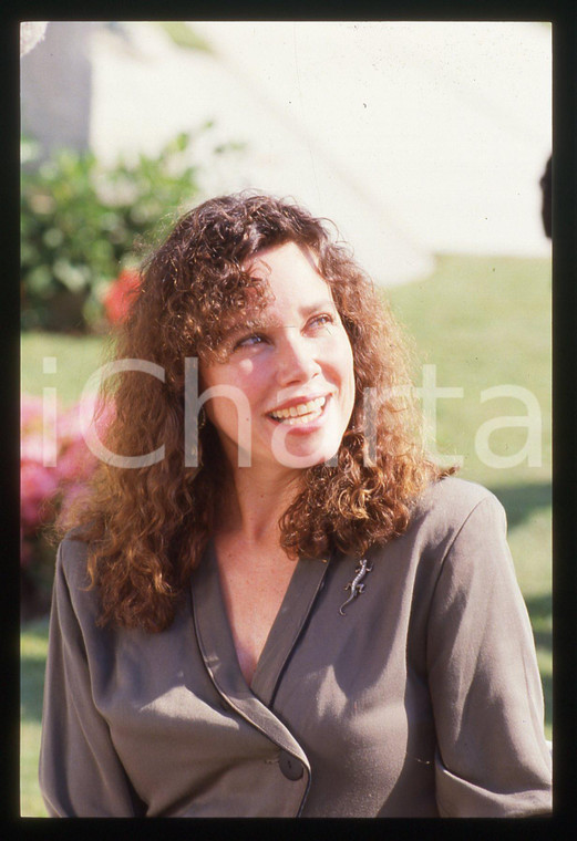 35mm vintage slide* 1990ca CINEMA Barbara HERSHEY Ritratto dell'attrice (3)