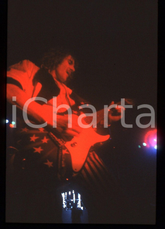 35mm vintage slide* 1982 MILANO Fernando VON ARB dei KROKUS in concerto (2)