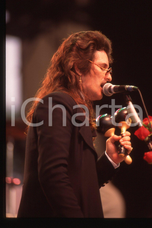 35mm vintage slide* 1994 MILANO Willy DeVILLE Concerto al SONORIA FESTIVAL (11)