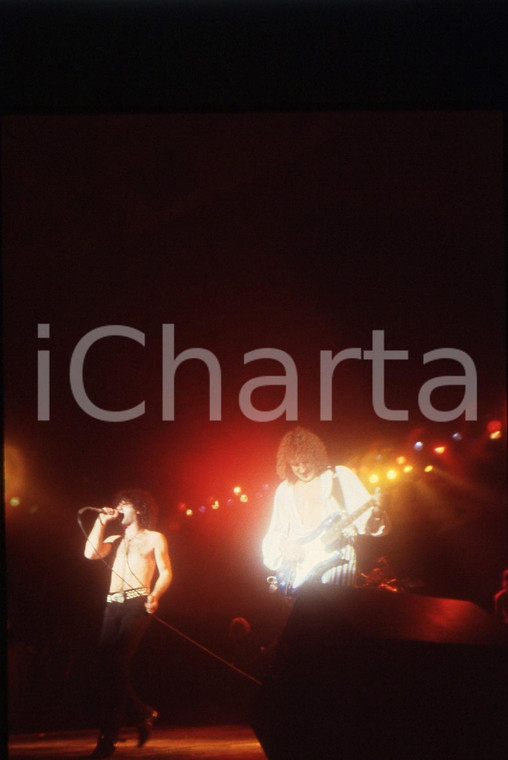 35mm vintage slide* 1982 MILANO Marc STORACE e Fernando VON ARB dei KROKUS (19)