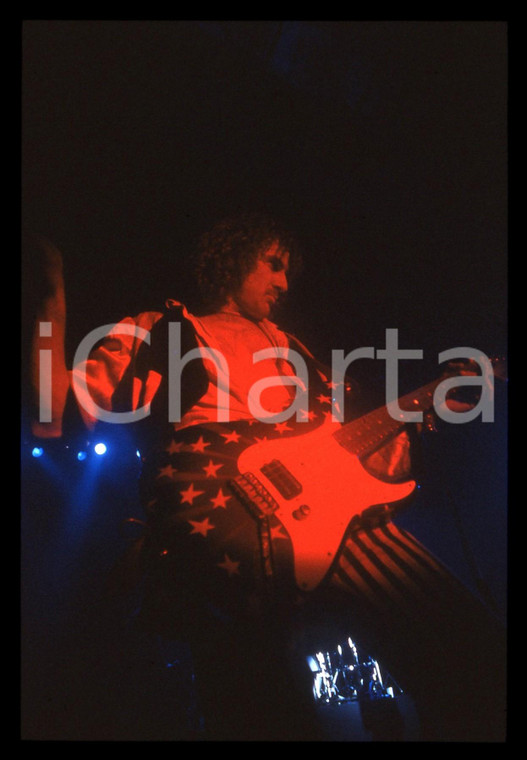 35mm vintage slide* 1982 MILANO Fernando VON ARB dei KROKUS al Rolling Stone 9