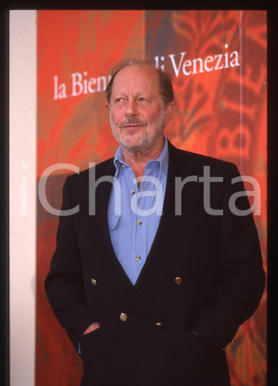 35mm vintage slide* 2000 VENEZIA Nicolas ROEG alla Mostra del Cinema (2)