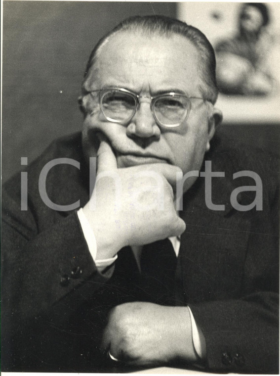 1966 FOLIGNO Benedetto PASQUINI autore Almanacco BARBANERA nel suo studio *Foto