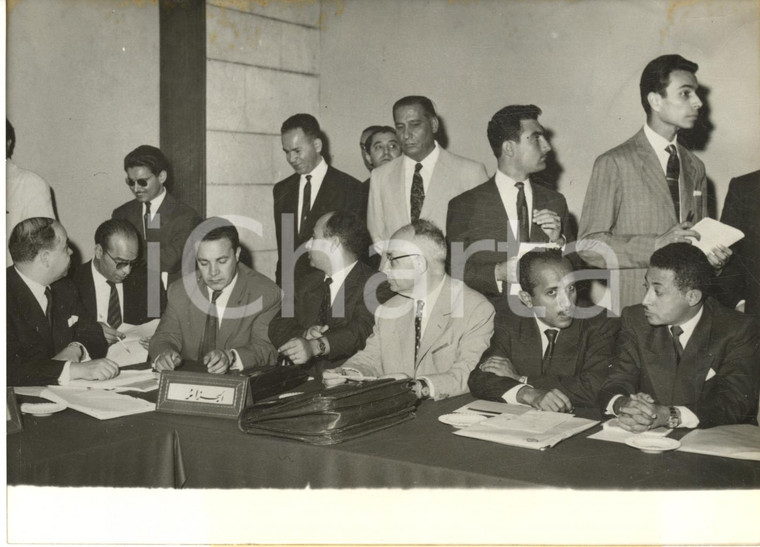 1960 CHTAURA (LIBANO) Park Hotel - Conferenza Paesi Arabi - Delegazione ALGERIA