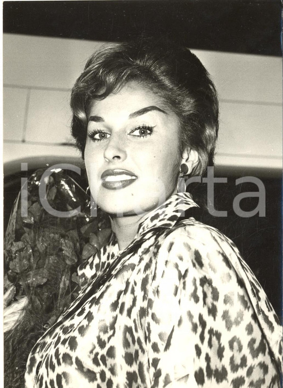 1959 FRANCIA CINEMA Ritratto dell'attrice Sylvia LOPEZ - Foto 13x18 cm