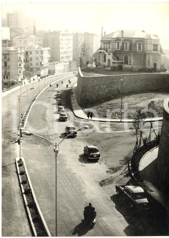 1959 GENOVA Veduta del nuovo Corso EUROPA tra SAN MARTINO e NERVI *Foto 13x18 cm