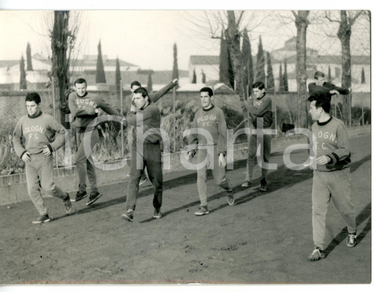 1962 BOLOGNA CALCIO Antonio RENNA - Harald NIELSEN - Paride TUMBURUS *Foto 18x13