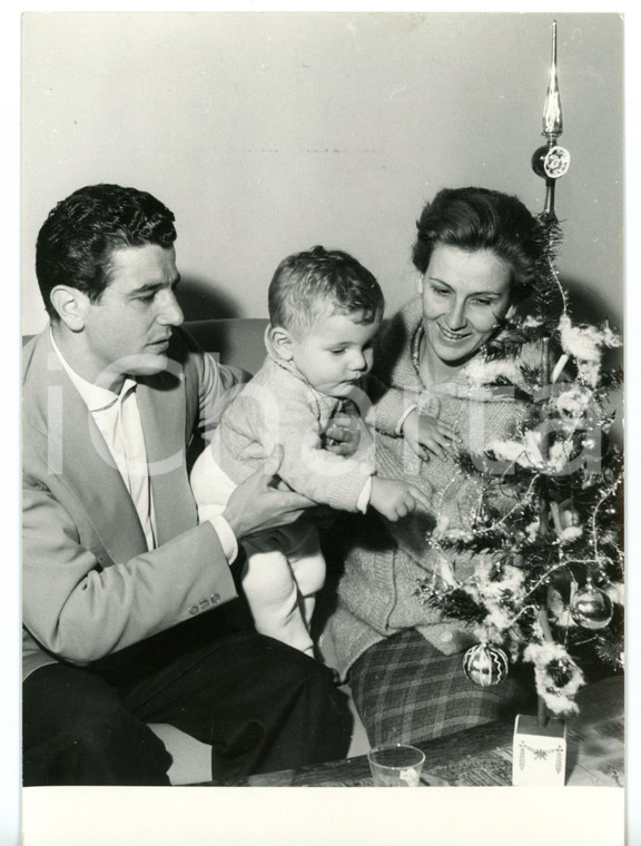 1959 NAPOLI - CALCIO Emanuele DEL VECCHIO festeggia il Natale in famiglia *Foto