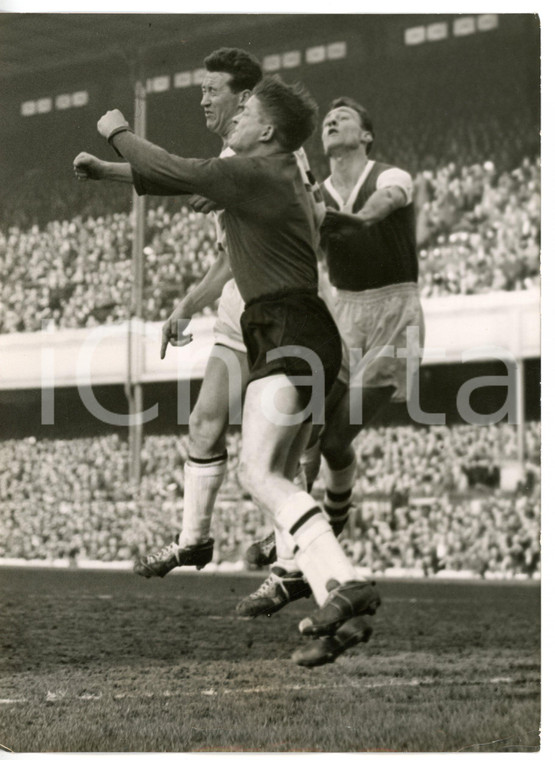 1960 LONDON FOOTBALL - ARSENAL-WEST HAM 1-2 Noel DWYER - Ken BROWN - Len JULIANS