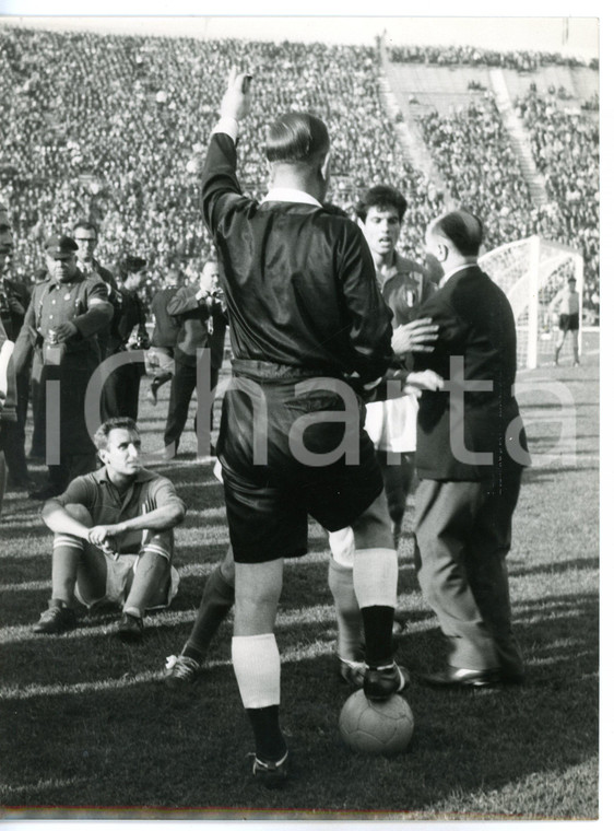 1962 MONDIALI DI CALCIO - CILE-ITALIA 2-0 Ken ASTON espelle Giorgio FERRINI 