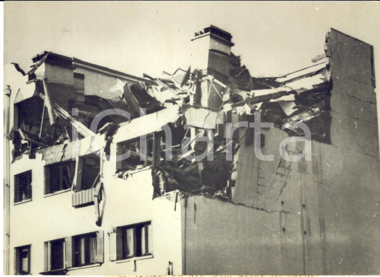 1959 LORIENT Maison détruite par une explosion due à une fuite de gaz *Photo