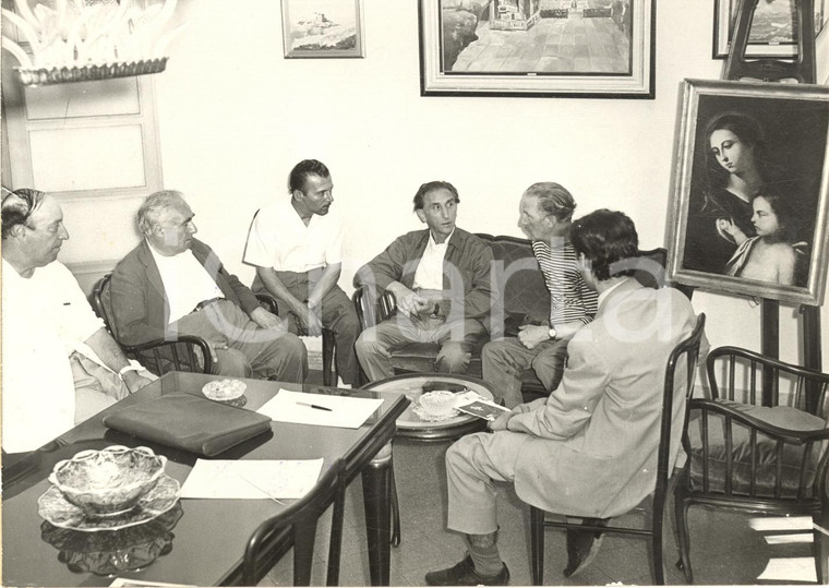 1956 PALERMO Ignazio MADDALENA e la commissione sul presunto quadro di VAN DYCK