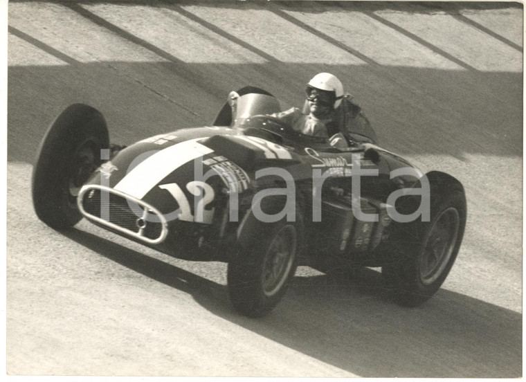 1957 AUTOMOBILISMO MONZA Prove di Pat O' CONNOR su SUMAR *Foto 18x13