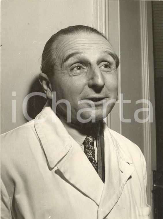 1954 MILANO Ritratto prof. Ardito DESIO capo spedizione italiana al KARAKORUM