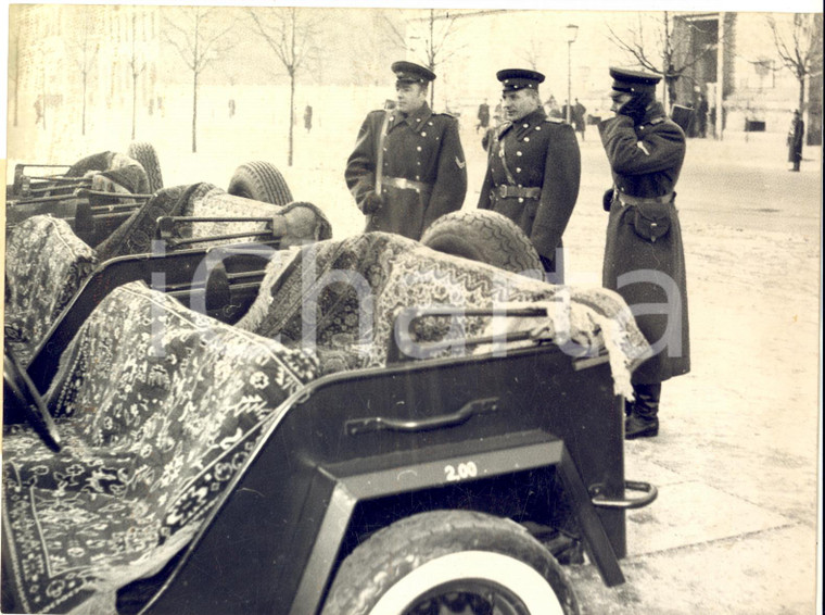 1954 EAST BERLIN Jeep decorated to accompany USSR delegation to Russian embassy