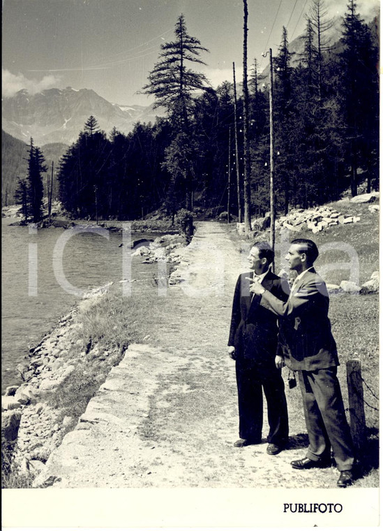1953 COLLE GALISIA Alfred SOUTHON e Carlo DIFFORVILLE sul luogo della tragedia