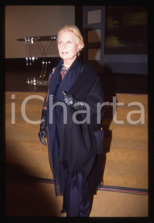 35mm vintage slide* 1996 VENEZIA Michèle MORGAN Ritratto dell'attrice (15)