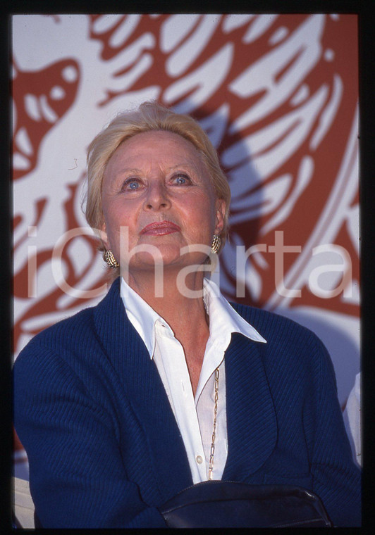 35mm vintage slide* 1996 VENEZIA Michèle MORGAN Ritratto dell'attrice (4)