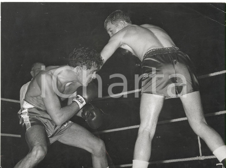 1960 LONDON - BOXE British Featherweight Title - Bobby NEILL vs Terry SPINKS
