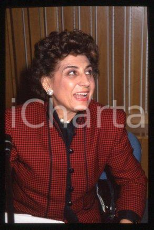 Beatrice Rangoni MACHIAVELLI - ITALY EESC President 1998ca *35mm vintage slide 7