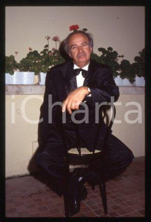 Bato ČENGIC - VENICE Bosnian screenwriter Portrait 1990 ca *35mm vintage slide 9