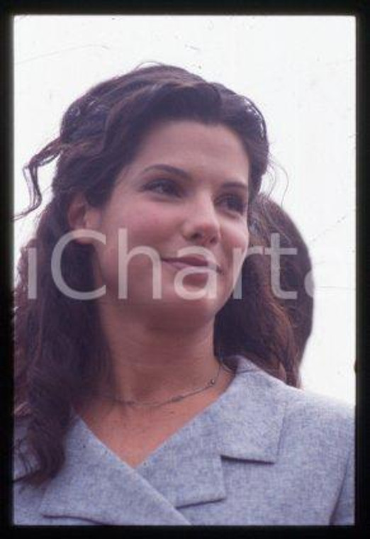 Sandra BULLOCK - CANNES Festival American actress 1996 * 35 mm vintage slide 20
