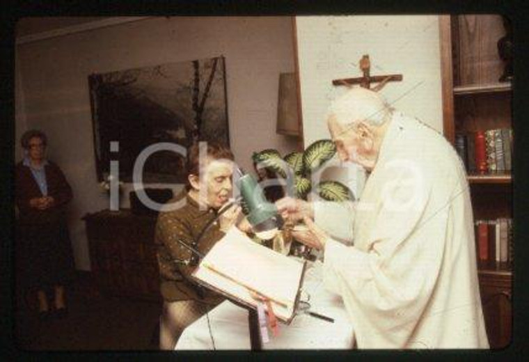 Don Luciano López GARCIA-JOVE - SPAIN a priest 1989 ca * 35 mm vintage slide 14