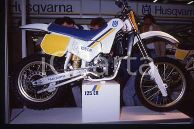 HUSQVARNA 125 CR COLONIA 1984 35 mm vintage slide