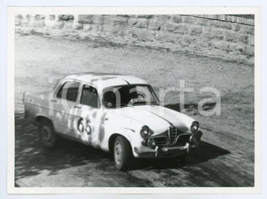 1960 ca ALFA ROMEO durante gara di rally *Foto