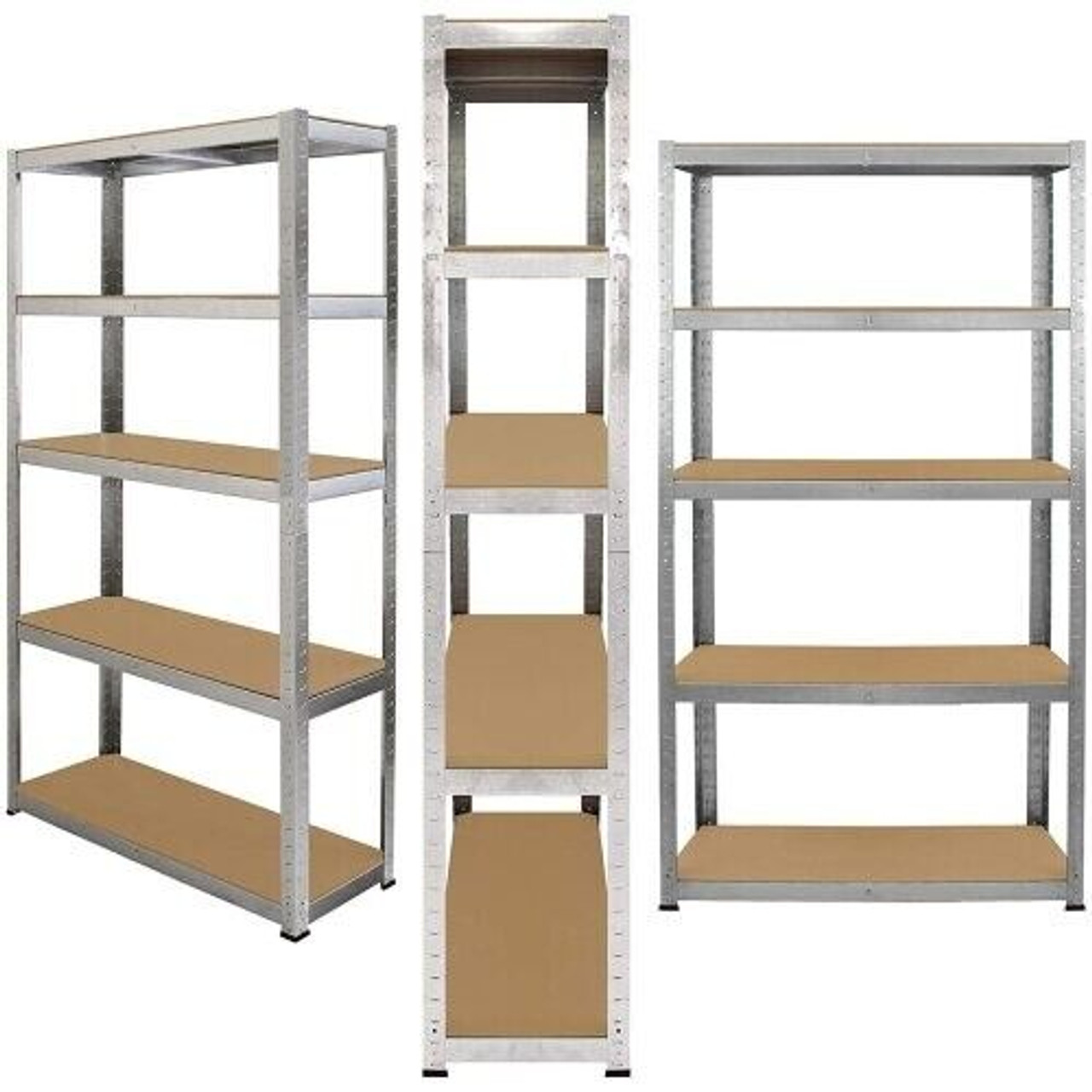 5 Tier Racking Shelf Heavy Duty Garage Shelving Storage Shelves