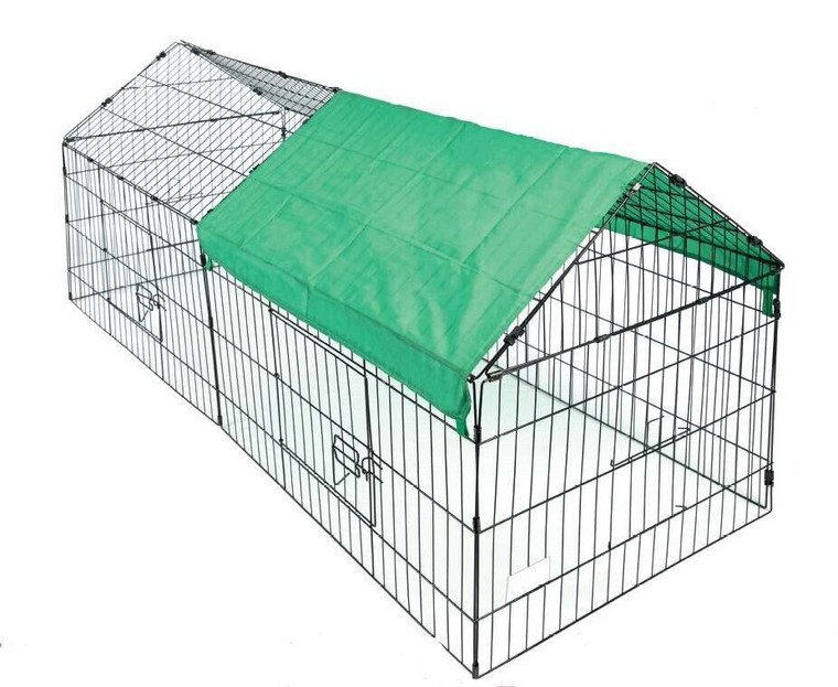 Metal Run Rabbit Guinea Pig Chicken Duck Ferret hutch