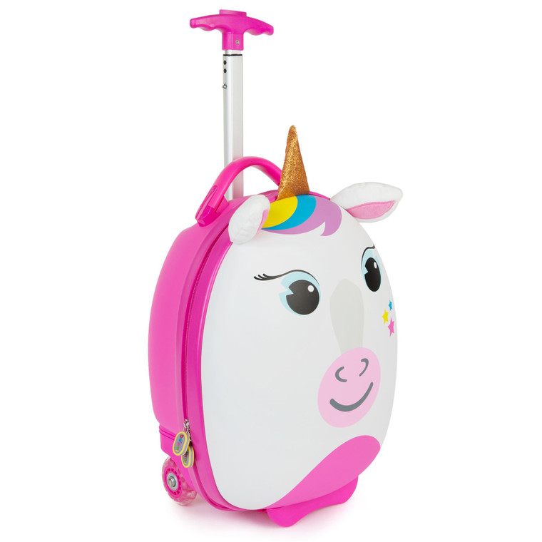 Unicorn bag luggage flight childrens