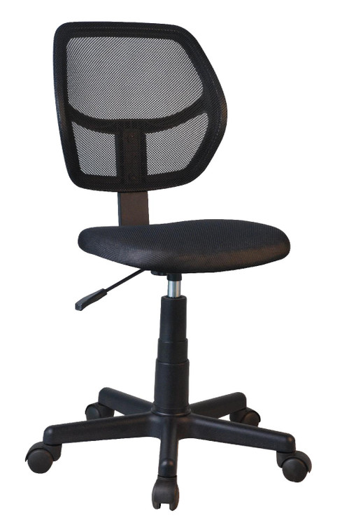armless office pc computer chair swivel