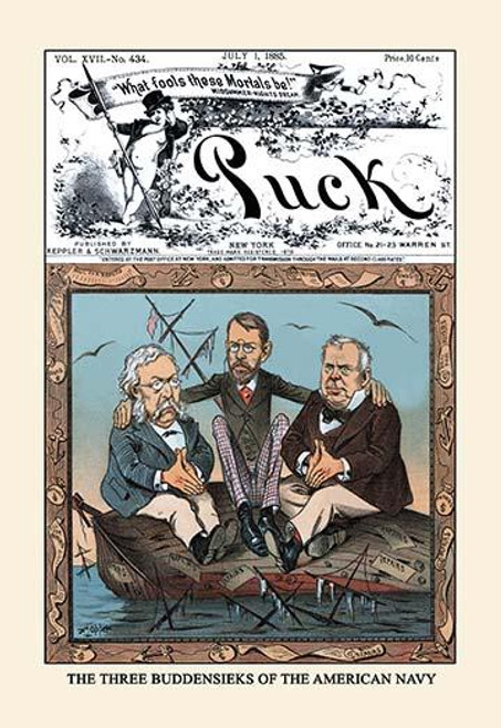 Puck Magazine: The Three Buddensieks