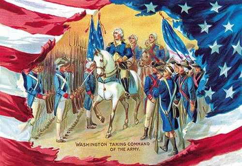 Washington Taking Command of the Army