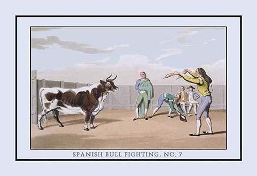 Spanish Bull Fighting, No. 7: Attack By the Banderilleros