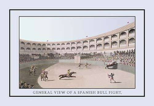 General View of a Spanish Bull Fight