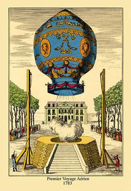 Premier Voyage Aerien, 1783